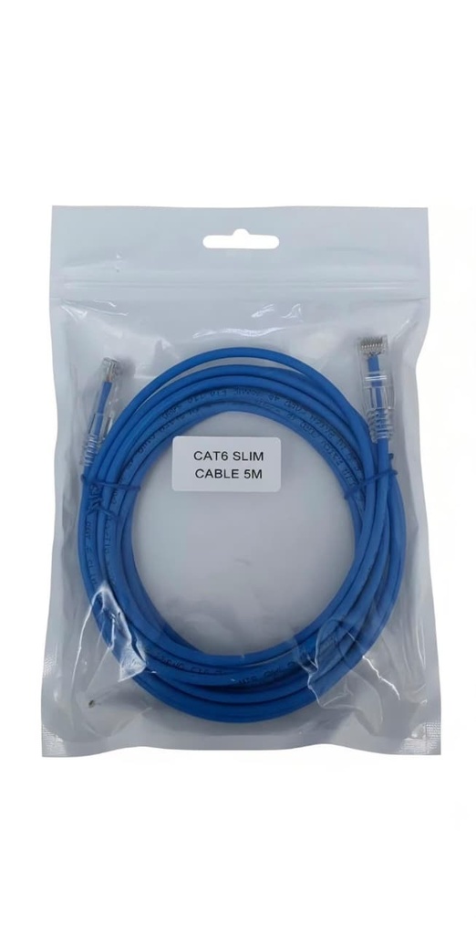 Patch Cable utp cat6 awg 3.8 mm lszh 5mt