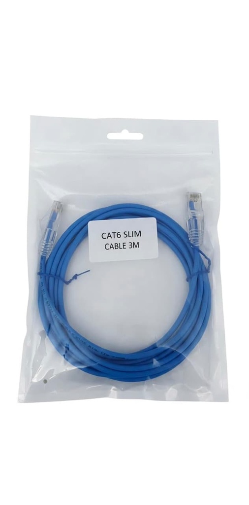 Patch Cable utp cat6 awg 3.8 mm lszh 3mt