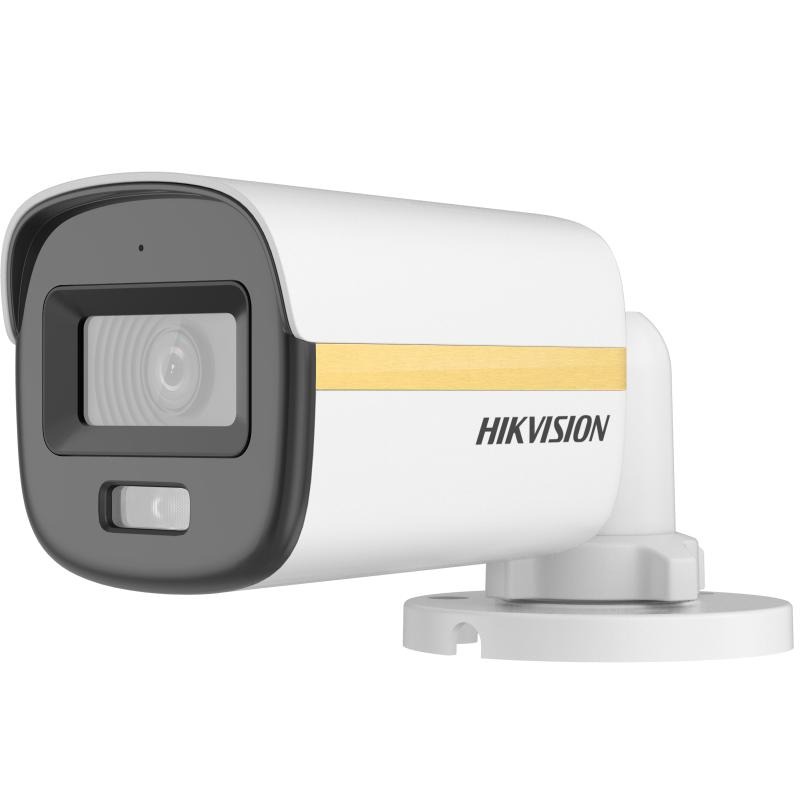 Camara TurboHD Hikvision 2MP Bala Color VU smarth HYBRID LIGTH 20mts 2.8mm microfono IP67
