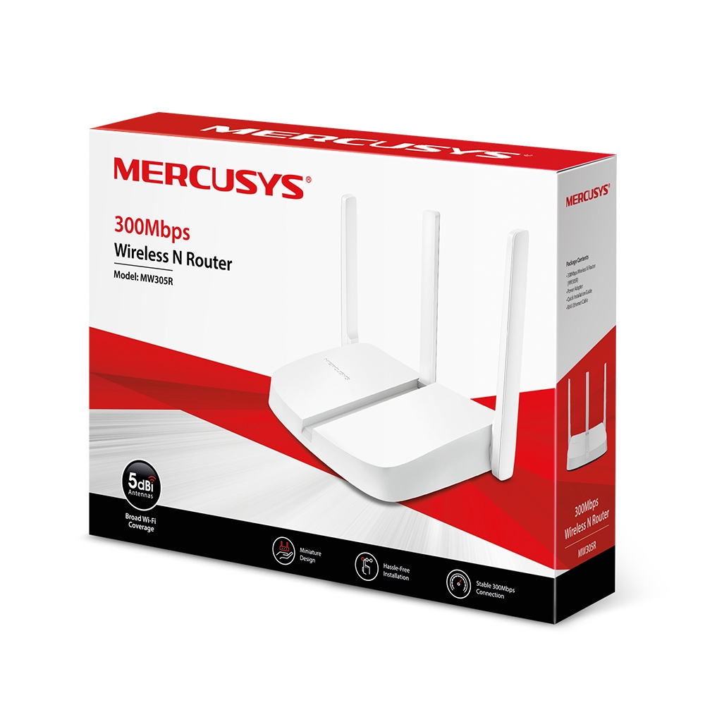 Router Mercusys 300Mbps multimodo