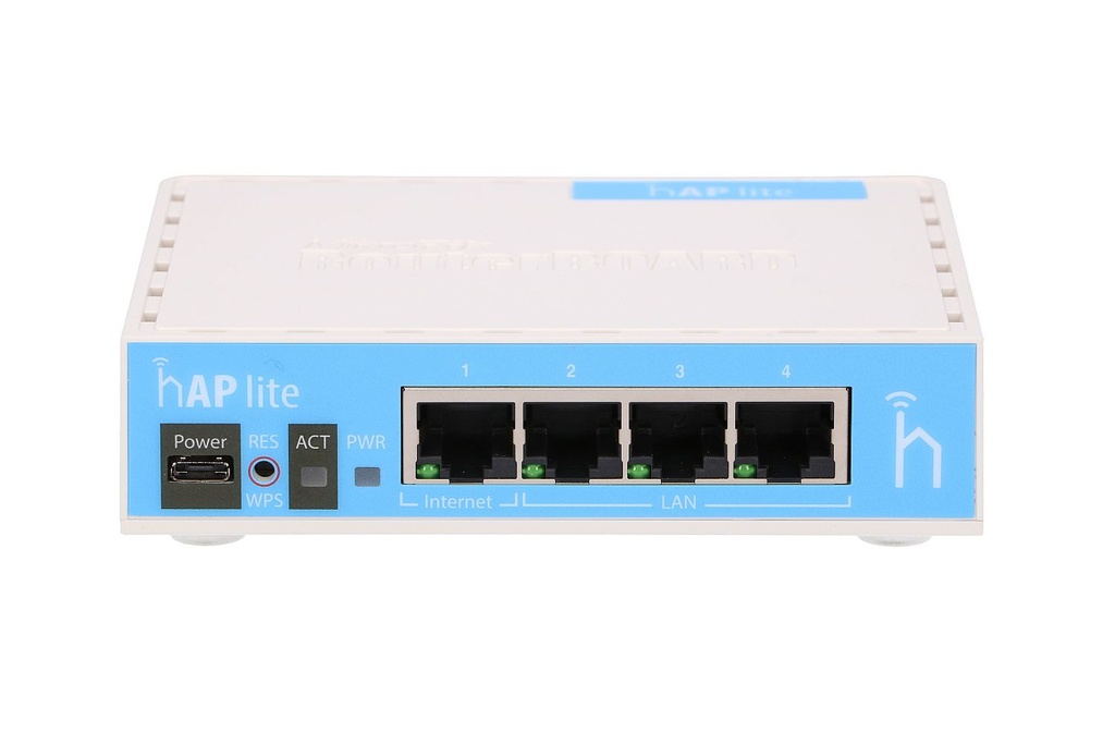 Hap Line-Tc CPU de 650 MHz, 32 MB de RAM 2.4Ghz 4P Ethernet