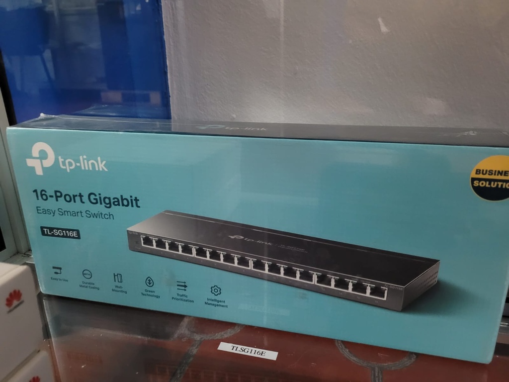 Switch de 16Rj-45 Puertos Gigabit 10/100/1000Mbps