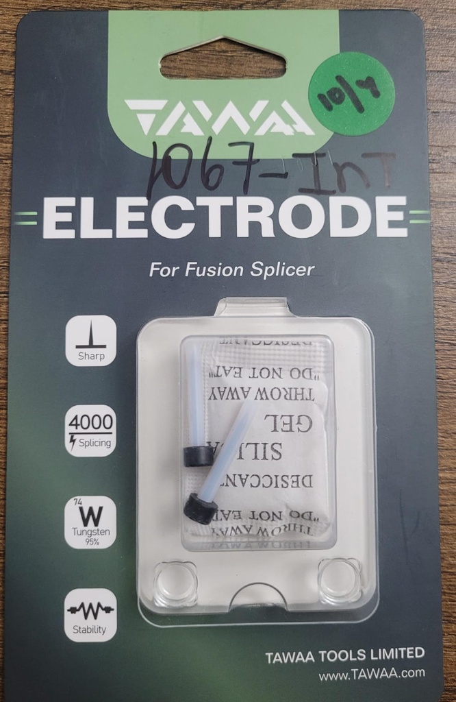 Par de electrodos para fusionadora Orientek T-45 TAWA