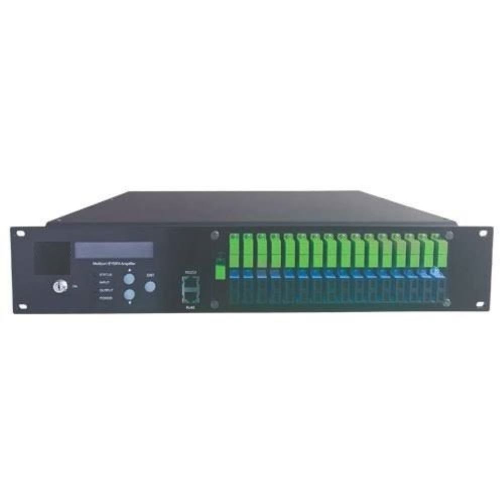 EDFA con WDM de 32X19db puertos 77BEYA WSEE laser Ortel, entrada RF para CATV
SC/APC, 32 entradas PON SC/UPC y 32 salidas SC/APC