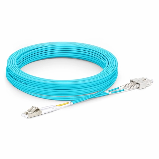 [OM3-SC-SC PC 10MT] Patch Cord OM3 (MM) Sc @ Sc / Pc 2.0mm Duplex 50/125 de 10Mt 