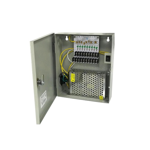 [CCPD9CH10A/12V] Fuente centralizada 12V, de 9ch