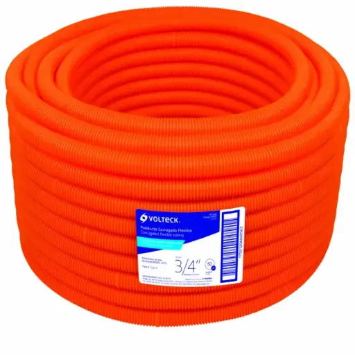 [TUVO PVC 3/4] TUVO PVC CARRUGADO 3/4 50 mts