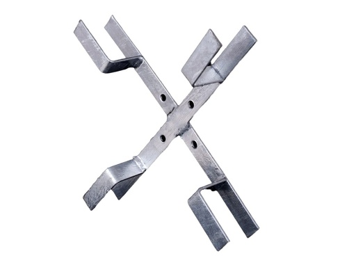 [Cruc 40x40] [Cruc 40x40] Cruceta de planina A36x1/8x2 de 40x40 galvanizado en CX-Inmersion cru40x40