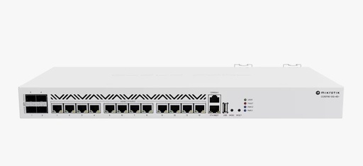 [CCR2116-12G-4S+] Mikrotik CCR2116-12G-4S+ enrutador de núcleo en la nube 16GB 13xGb 4xSFP+/SFP 10G -20K + Patch cord Lc-Lc Upc