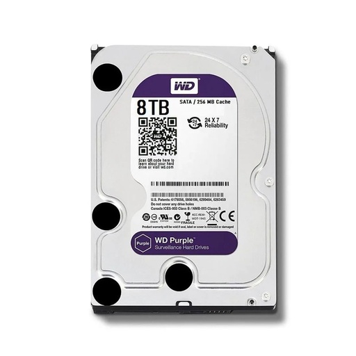 Disco duro WD de 8Tb Purple 