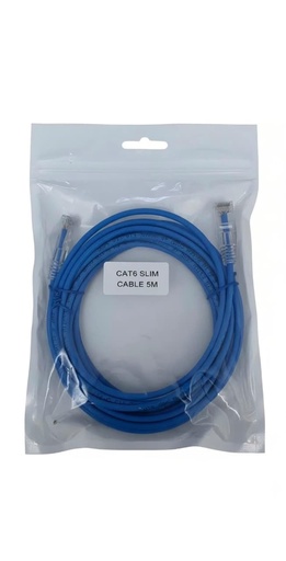 [Cat6 SL 5Mt] Patch Cable utp cat6 awg 3.8 mm lszh 5mt