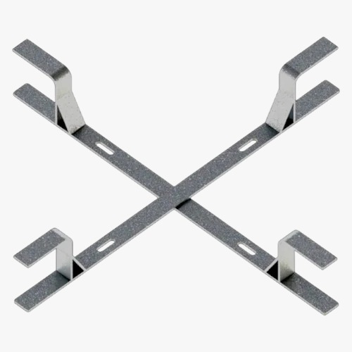 [Cruc 80x80] Cruceta de planina A36x1/8x2 de 80x80 galvanizado en CX-Inmersion