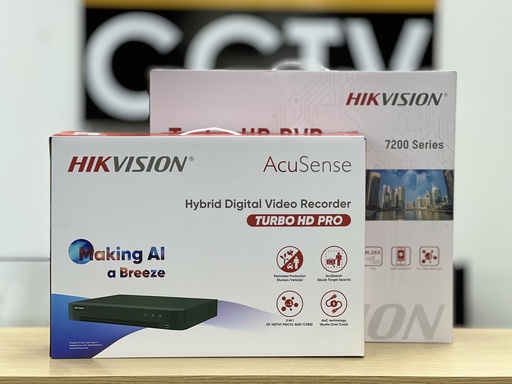 [DS-7116HGHI-M1(F)] DVR HIKVISION 16CH 1080P LITE ACUSENSE LITE AUDIO COAXITRON H265+ 2CH IP HDD 10TB