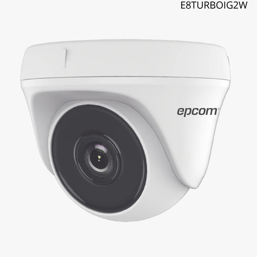 [E8TURBOIG2W] Camara domo Epcom TurboHd 1080p Ir-Exir lente 2.8 Ir-Exir Ip66