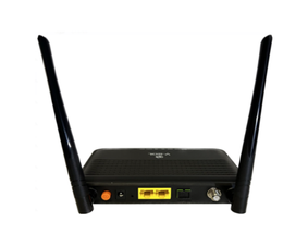[V2802GWT] Onu V-sol 2.4 2Ge+1p+Catv+Wifi Ac G/Epon 2Antenas Negra